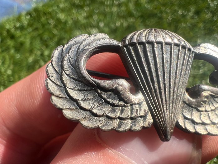 Amerikas Forenede Stater - Badge - WW2 Airborne / Paratrooper Parachutists Badge - pin back - 20. - midt i (2. verdenskrig)