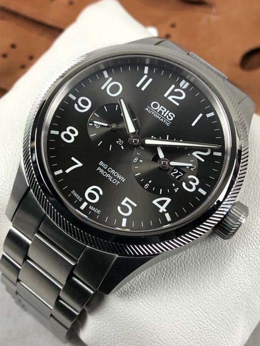 Oris - Big Crown Pro Pilot Worldtimer Automatic - 01 690 7735 4063-07 8 22 19-1 - Mænd - 2011-nu