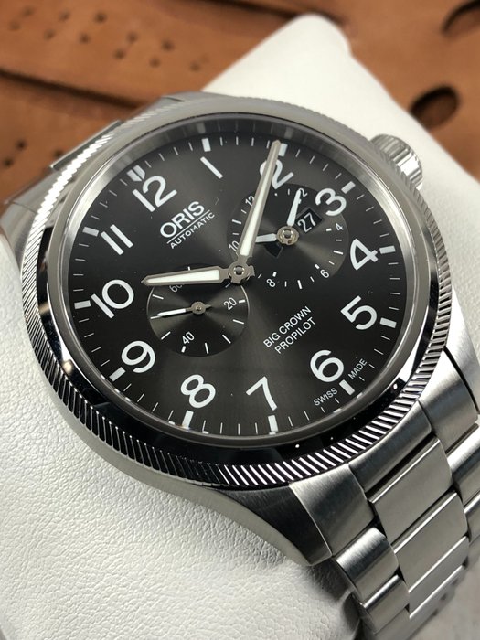 Oris - Big Crown Pro Pilot Worldtimer Automatic - 01 690 7735 4063-07 8 22 19-1 - Mænd - 2011-nu