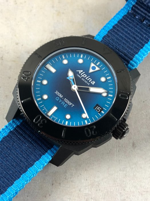 Alpina - Seastrong Diver Gyre Automatic Limited Edition - AL-525LNSB3VG6 - Kvinder - 2011-nu