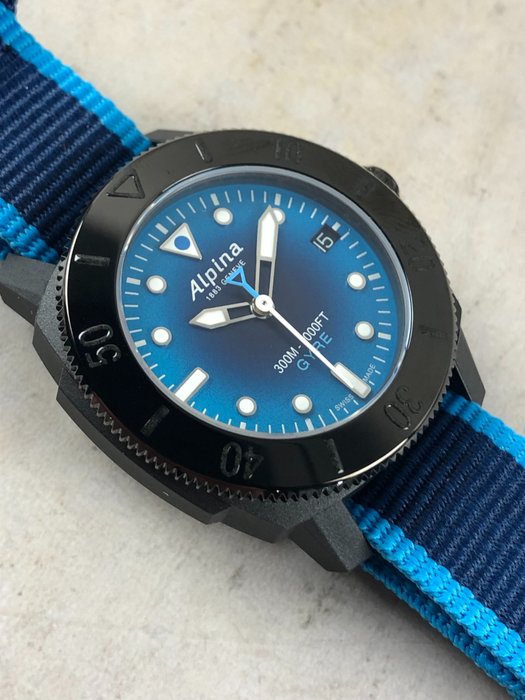 Alpina - Seastrong Diver Gyre Automatic Limited Edition - AL-525LNSB3VG6 - Kvinder - 2011-nu