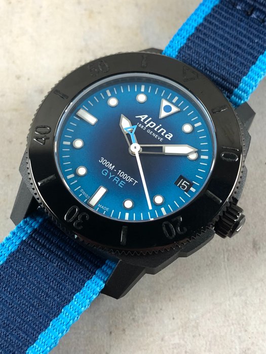 Alpina - Seastrong Diver Gyre Automatic Limited Edition - AL-525LNSB3VG6 - Kvinder - 2011-nu