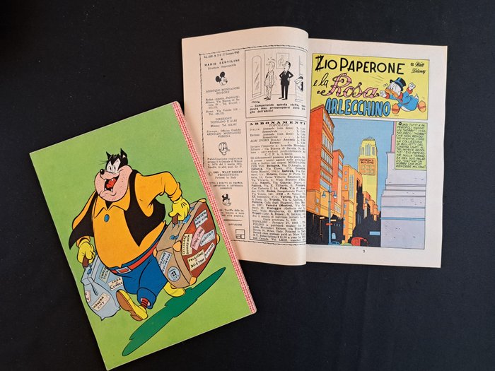 Topolino Libretto Raccoglietore e Albi - 1963 - 10 Comic - Første udgave