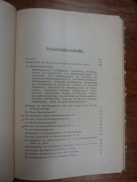 A Fleck  - Oberleutnant Franz Binder - Maschinengewehre . ihre Technik und Taktik . 1914 - Das Maschinengewehr . 1907