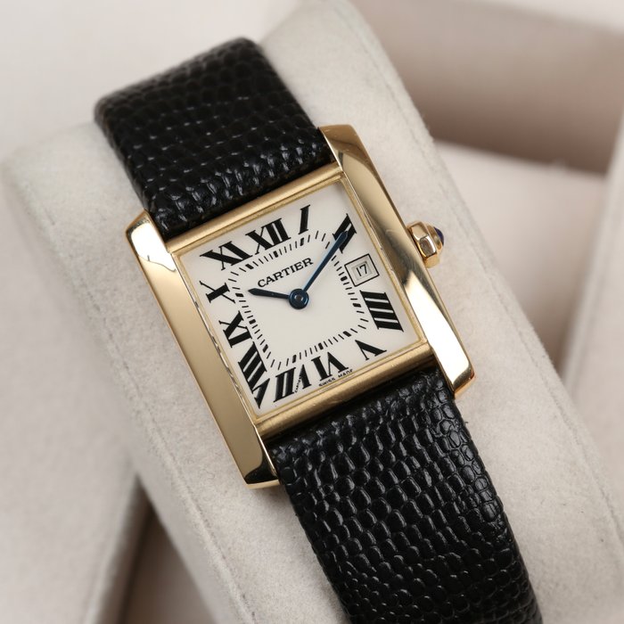 Cartier - Tank Française - 2466 - Kvinder - 2000-2010