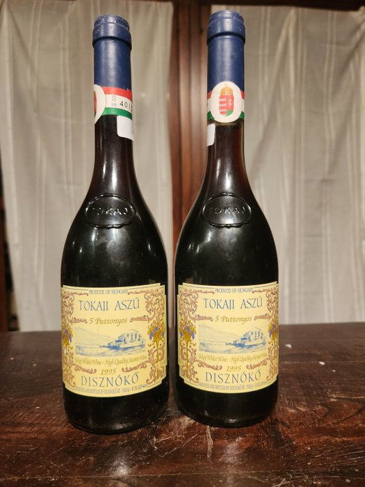 1995 Disznoko, Tokaji Aszu 5 Puttonyos - Tokaj - 2 Jennies (0,5 L)