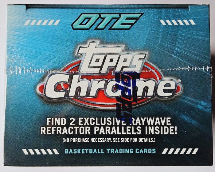 2021/22 Topps Chrome Overtime Elite Basketball - 1 Sealed box - Næsten så god som ny (NM)