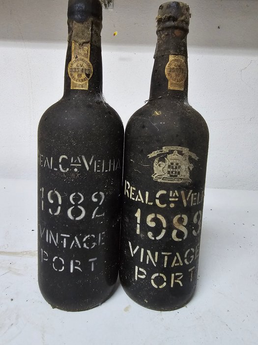 1982  1983 Real Companhia Velha - Vintage Port -  Douro  - 2 Flasker (0,75 L)