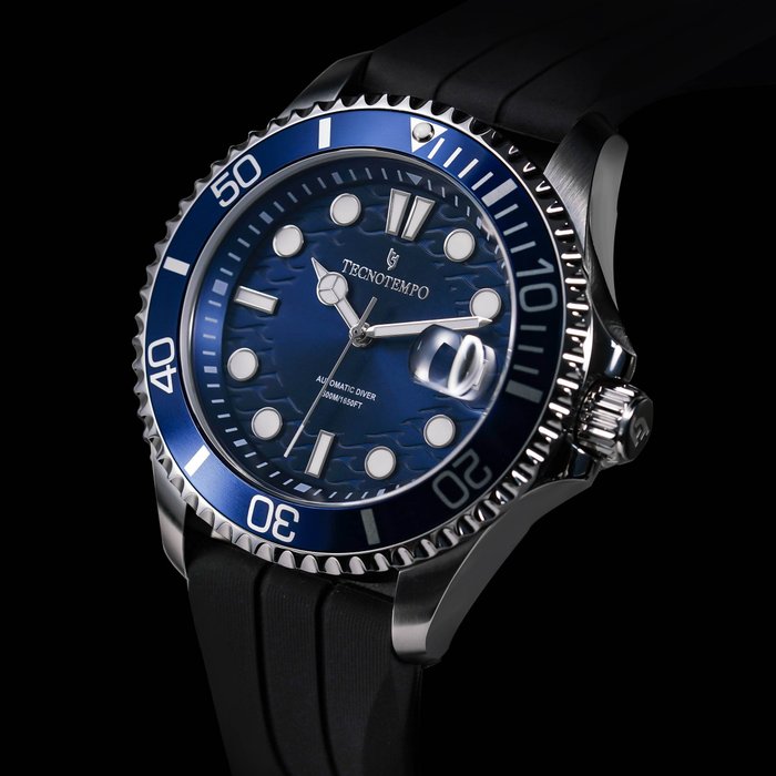 Tecnotempo - Diver 500M/1650ft WR - Blue - - TT500DBL - Mænd - 2011-nu