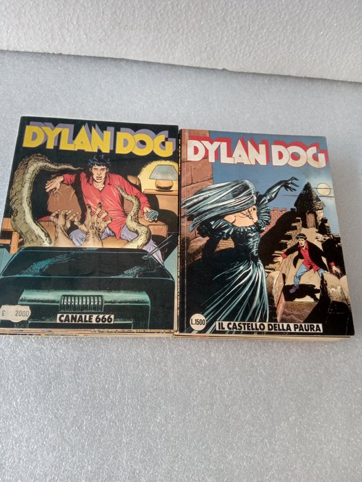 Dylan Dog nn. 11/20 - sequenza completa - 10 Comic - Første udgave - 1988