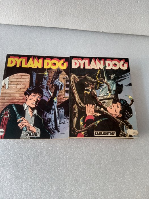 Dylan Dog nn. 11/20 - sequenza completa - 10 Comic - Første udgave - 1988