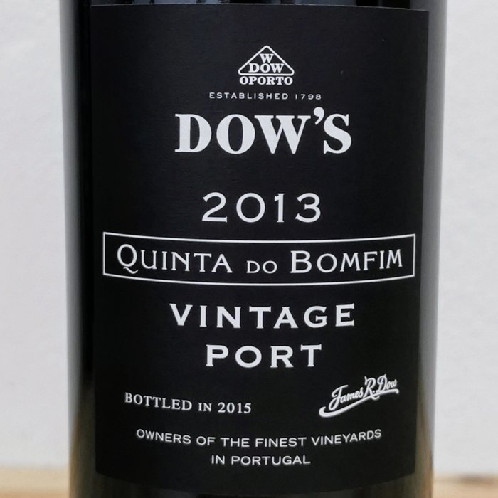 2013 Dow's, Quinta do Bomfim - Vintage Port -  Douro  - 3 Flasker (0,75 L)