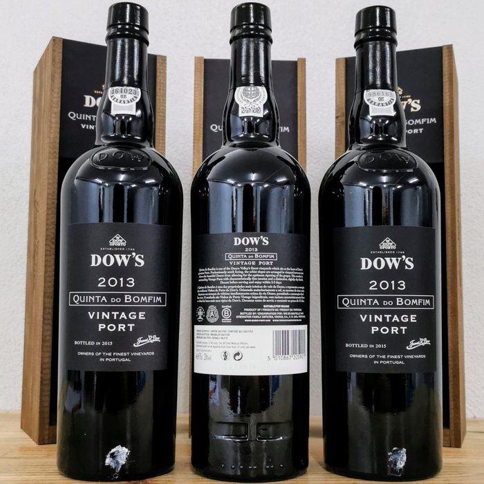 2013 Dow's, Quinta do Bomfim - Vintage Port -  Douro  - 3 Flasker (0,75 L)