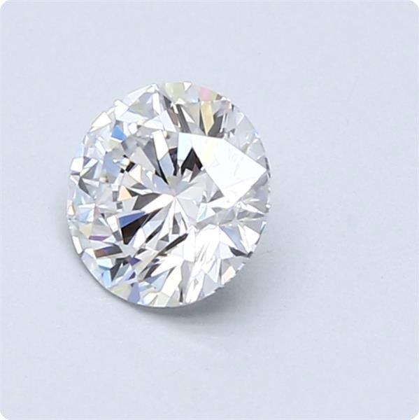 1 pcs Diamant  (Natur)  - 0.70 ct - Rund - D (farveløs) - VVS1 - Gemological Institute of America (GIA)