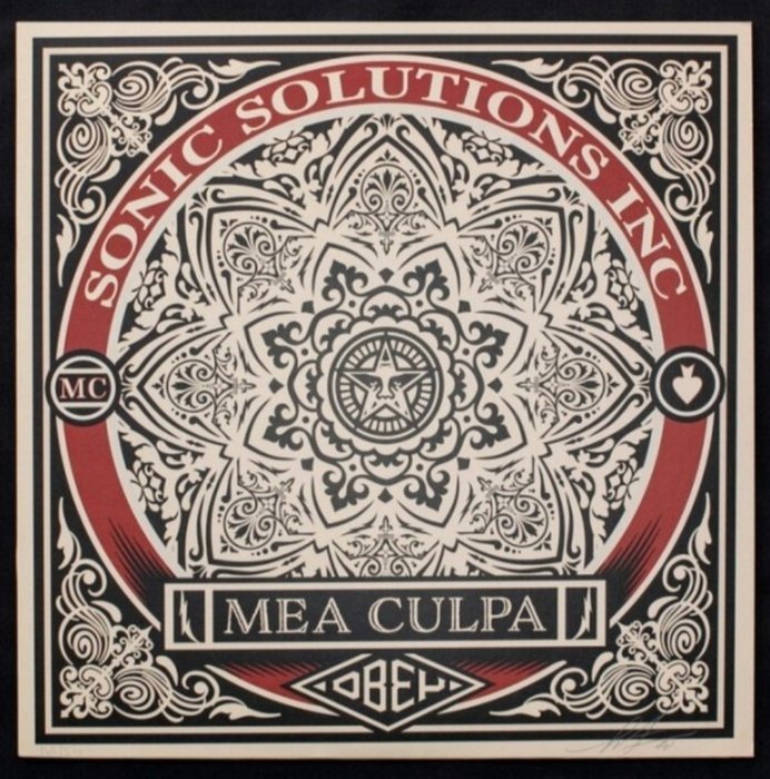 Shepard Fairey (OBEY) (1970) - Mea Culpa