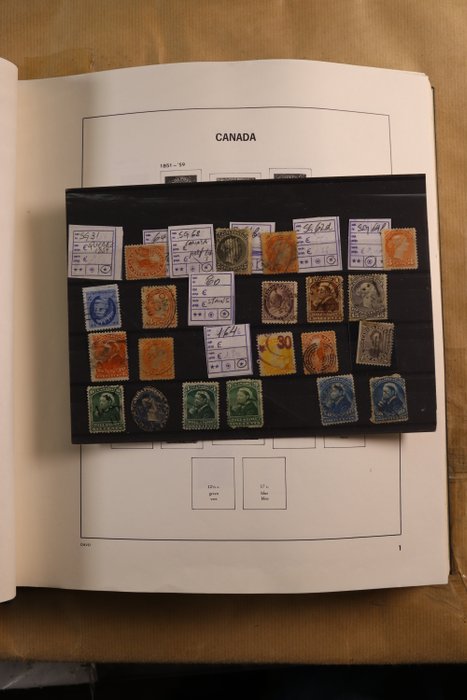 Canada 1868/2010 - Samling i 2 Davo Standard preprint albums