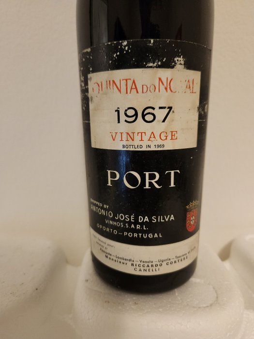 1967 Quinta do Noval - Vintage Port - Flasket 1969 -  Porto  - 1 Flaske (0,75L)