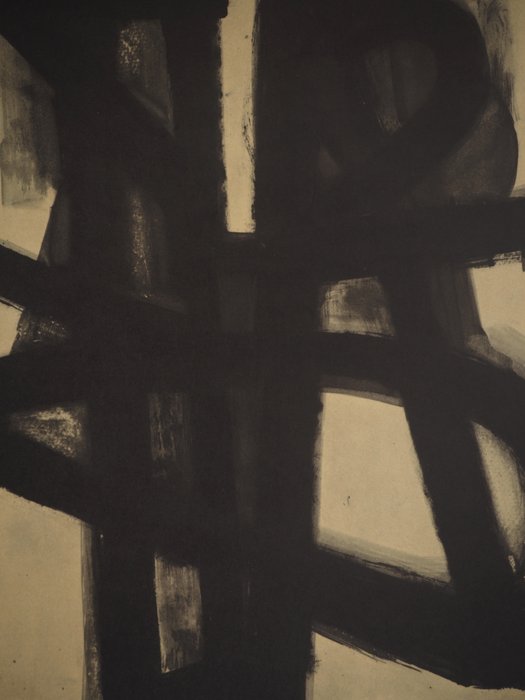 Pierre Soulages (1919-2022) - Peinture 1947