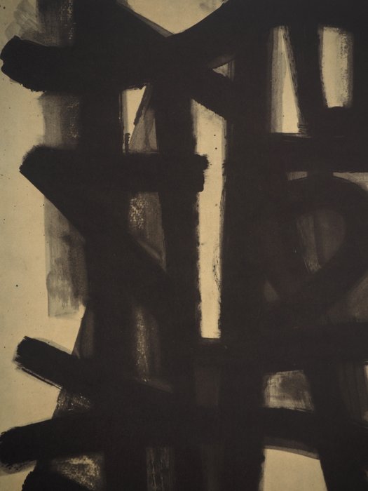 Pierre Soulages (1919-2022) - Peinture 1947