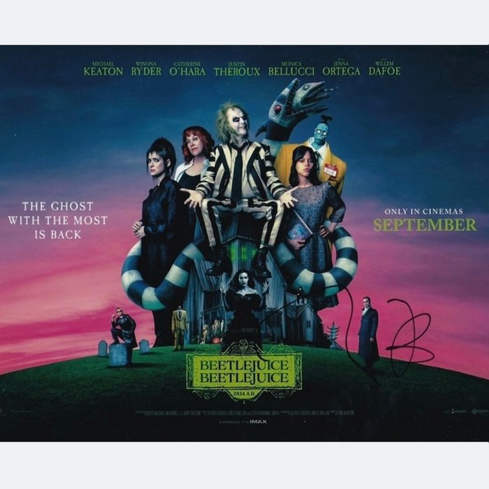 Beetlejuice - Signed by Tim Burton (Director)