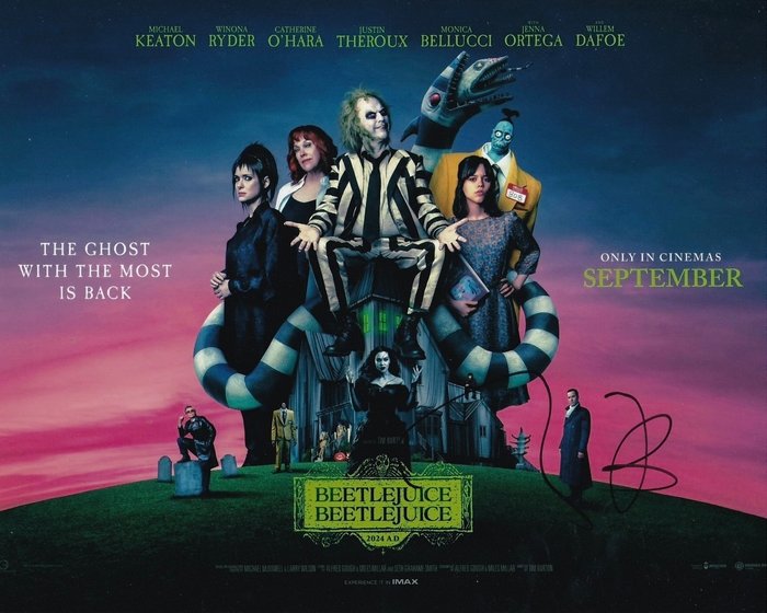 Beetlejuice - Signed by Tim Burton (Director)