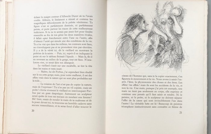 Honoré de Balzac / Bension Enav - Le Chef-d'œuvre inconnu [avec 177 lithographies signées dont 41 lithographies sur japon nacré] - 1977