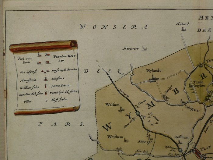 Holland - Friesland / Sneek / IJlst; Bernard Schotanus à Sterringa - De Grietenye van Wimbritzeradeel - 1661-1680