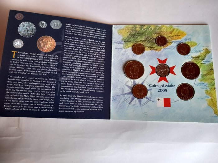 Malta Year Set (FDC) 2005/2006 (3 sets)  (Ingen mindstepris)