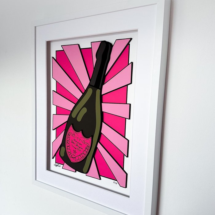 Louis Michel Krüger (1997) - DOM PERIGNON (PINK) (3D-Graphic)