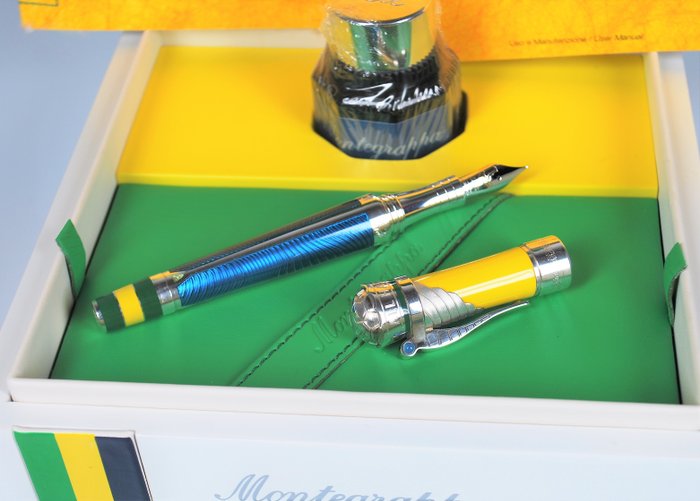 Montegrappa - Icons Heritage Pelé serial number:0235/1283 - Fyldepen