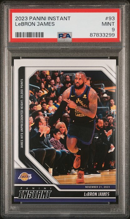 2023 Panini Instant LeBron James #93 PSA 9 - 1 Graded card