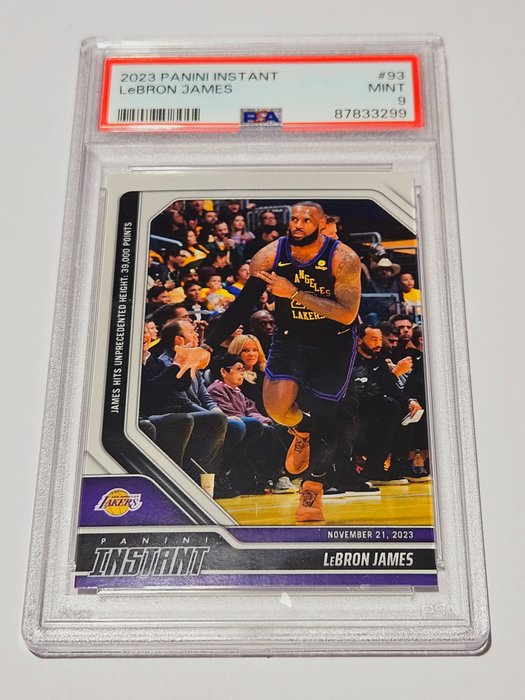 2023 Panini Instant LeBron James #93 PSA 9 - 1 Graded card