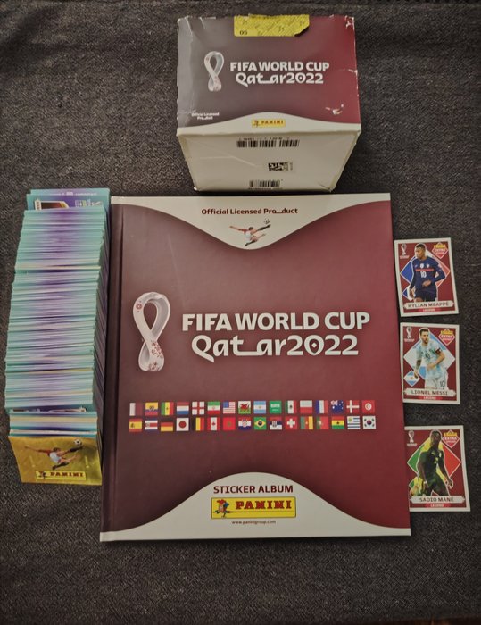 Panini - Qatar 2022 World Cup Empty album + complete loose sticker set