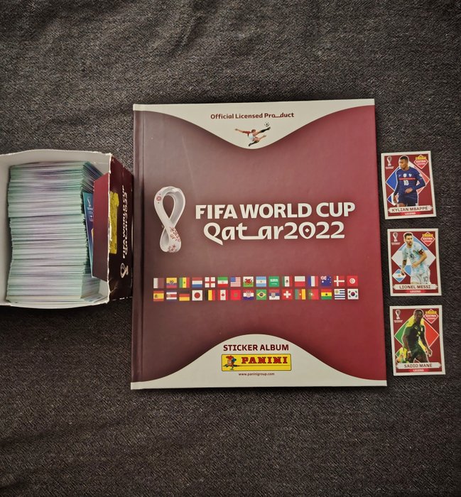 Panini - Qatar 2022 World Cup Empty album + complete loose sticker set