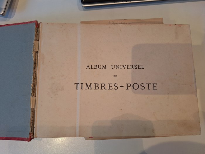 Verden 1840/1896 - Album universel af Timbres-Postes - Arthur Maury