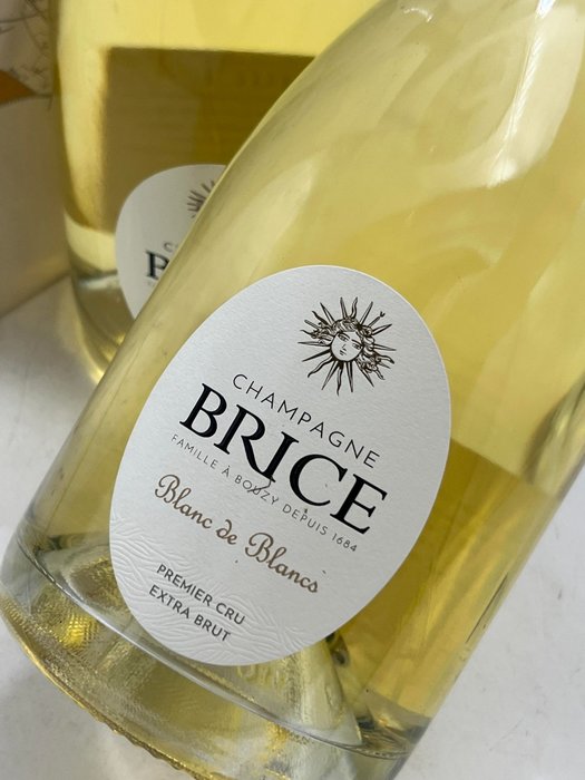 Brice, Premier Cru Extra Brut - Champagne Blanc de Blancs - 2 Magnum (1,5 L)