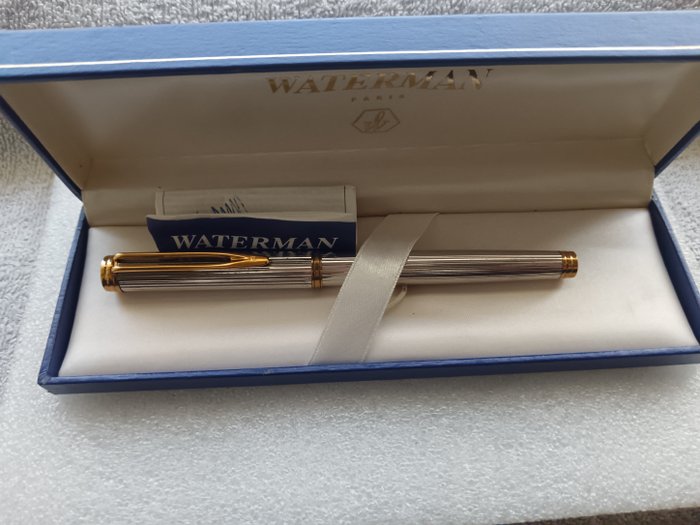 Waterman - Penna stilografica Waterman Deux Nib 18 kt 750 - Fyldepen