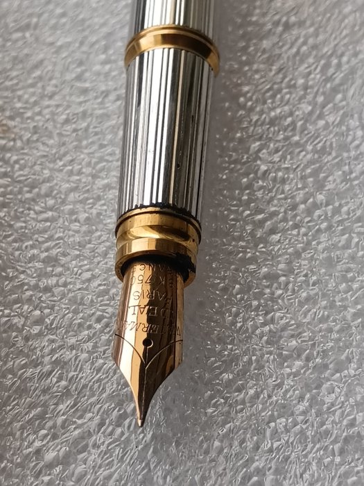 Waterman - Penna stilografica Waterman Deux Nib 18 kt 750 - Fyldepen