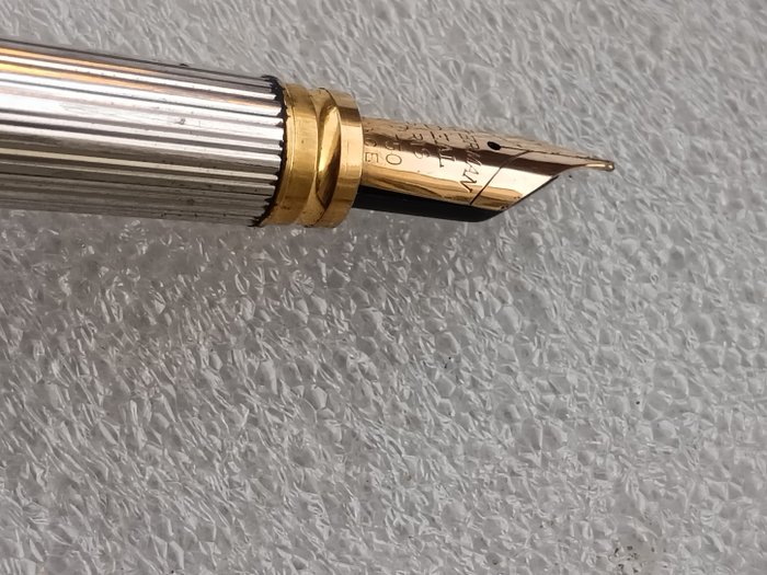 Waterman - Penna stilografica Waterman Deux Nib 18 kt 750 - Fyldepen