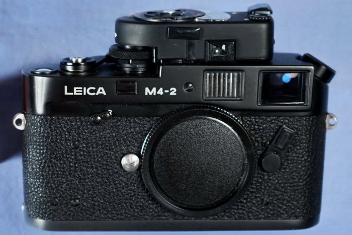 Leica M 4.2  black  leicameter MR 4 Rangefinder søgerkamera