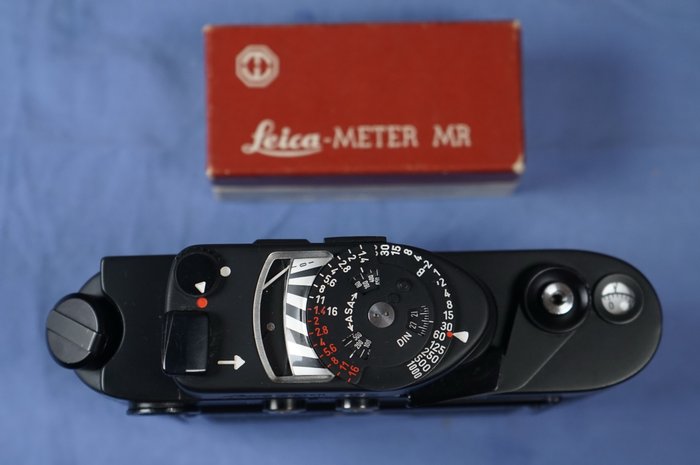 Leica M 4.2  black  leicameter MR 4 Rangefinder søgerkamera