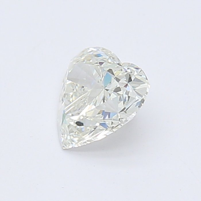 1 pcs Diamant  (Natur)  - 0.72 ct - Hjerte - H - VVS2 - Gemological Institute of America (GIA)