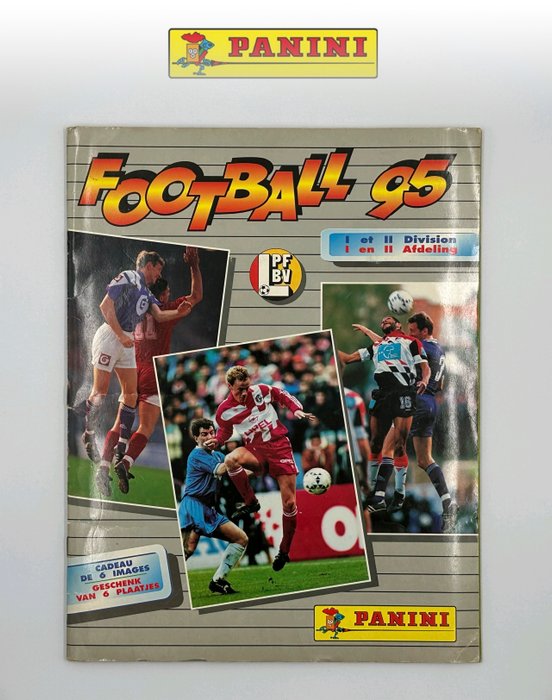 Panini - Football 95 Belgium - 1 Complete Album