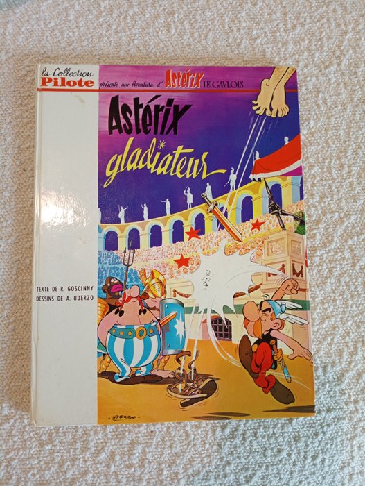 Asterix T4 - Astérix gladiateur - C - 1 Album - Første udgave - 1964