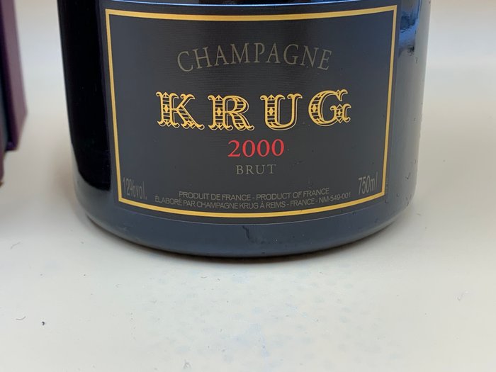 2000 Krug, Collection - Champagne Brut - 1 Flaske (0,75L)