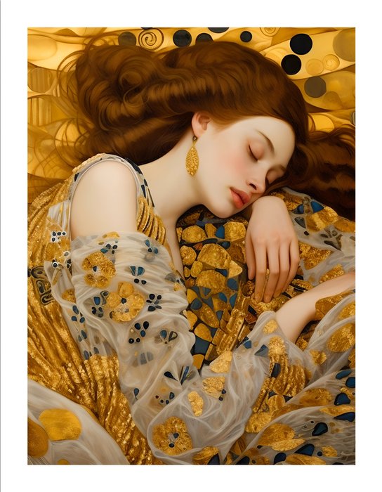 Favialis Dias (XXI) - Klimt inspiration