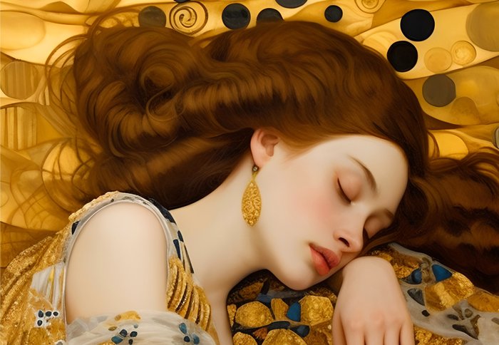 Favialis Dias (XXI) - Klimt inspiration