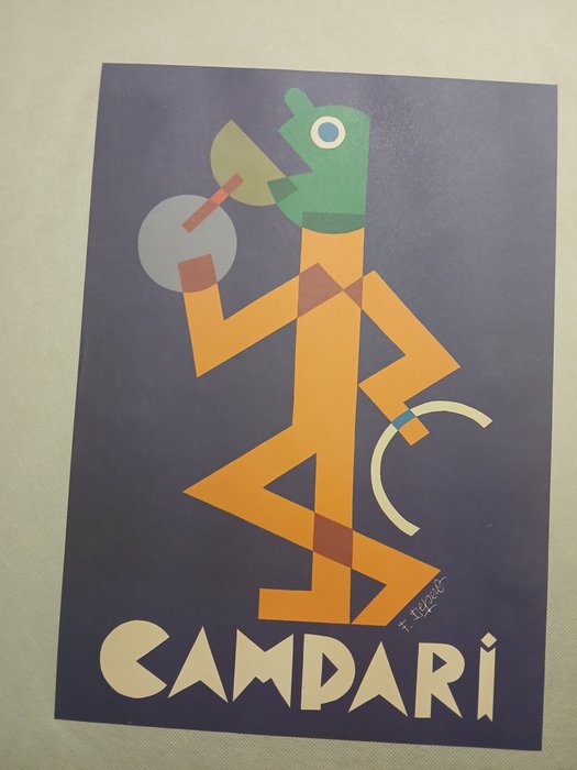 Fortunato Depero (1892-1960) (d'après) - Campari