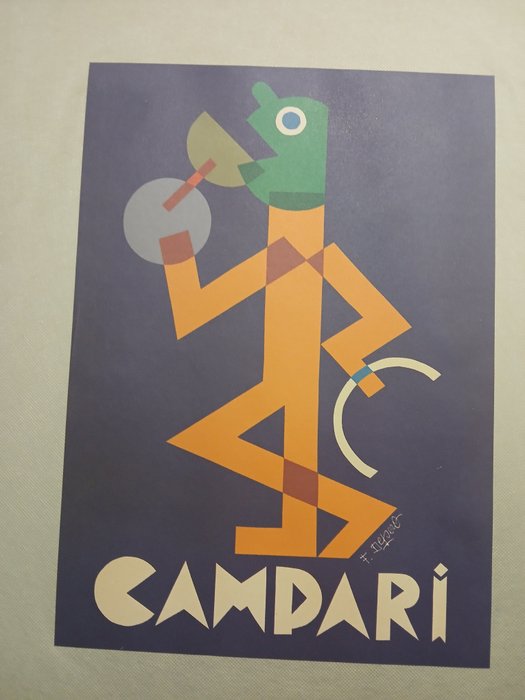 Fortunato Depero (1892-1960) (d'après) - Campari