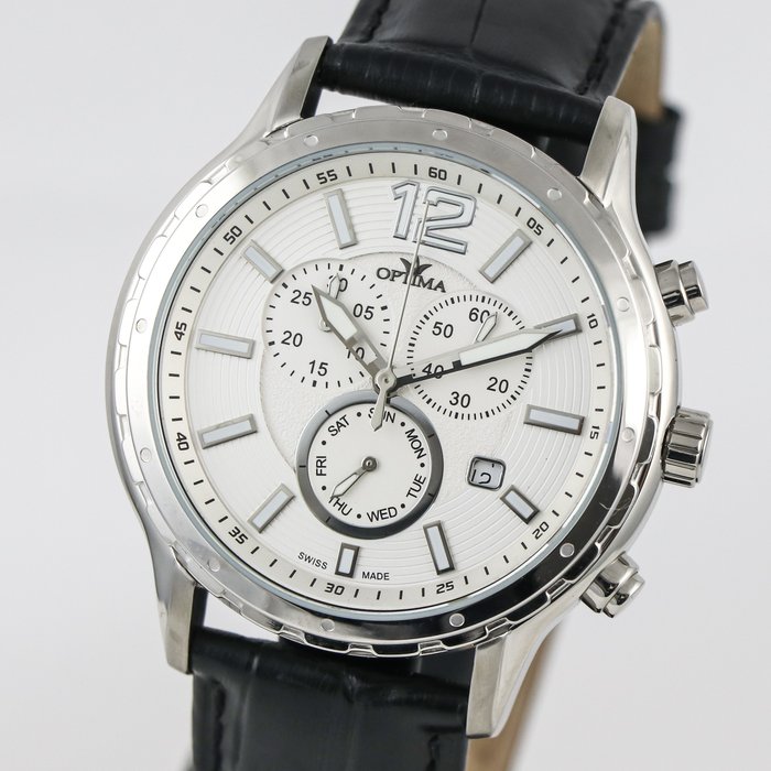 Optima - Swiss Chronograph - OSC362-SL-1 - Ingen mindstepris - Mænd - 2011-nu